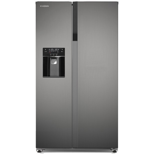 یخچال فریزر ایکس ویژن مدل HS550-SI-Innox